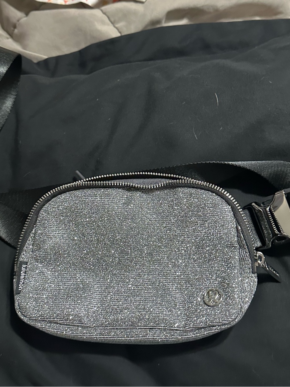 Grey Glitter Belt Bag Lululemon
